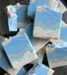 Bali Breeze. Beach design soap with soap sea shells.