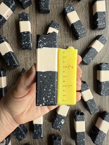 Mini Composition Book & Ruler soap for teachers.