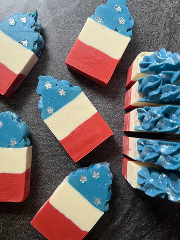 Fourth of July Bomb Pop soap!