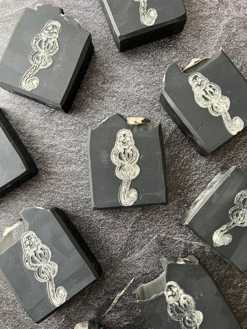 The dark mark soaps with glow in the dark, Dark mark - Inspired by Harry Potter